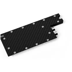 Alphacool 13725, Wasserblock + Rückenplatte, Karbon, Kupfer, Schwarz, Karbon, 1/