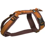 AnnyX Brustgeschirr Fun Hundegeschirr Braun XS