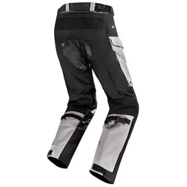 LS2 Apollo wasserdichte Motorrad Textilhose, grau/schwarz, 3XL