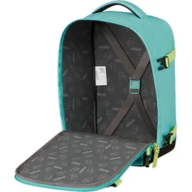 American Tourister Rucksack Take2Cabin Casual Backpack S Dusty Turquoise / Lime
