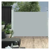 vidaXL Ausziehbare Seitenmarkise 120×500 cm Grau