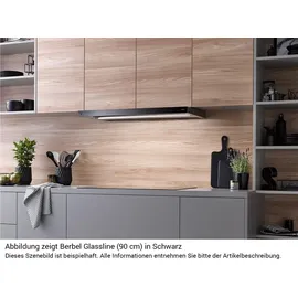 berbel BEH Glassline Einbauhaube 60 cm Schwarz