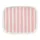 Marimekko Frühstücksteller Oiva Piccolo 15x12 cm Weiß/Hellpink