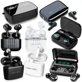 UC-Express® Bluetooth Kopfhörer für Google Pixel Sport Ohrhörer In-Ear mit Mirkofon Ladebox