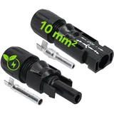 STÄUBLI MC4 Stecker Kupplungssteckverbinder 10mm2 PV-KST4/10II & PV-KBT4/10II