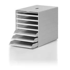 Durable Schubladenbox Idealbox Plus 25,0 x 36,5 x 32,2 cm 7-tlg. grau