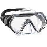 Huanmin Schnorchelmaske Kinder, Schwimmbrille Kinder 3-6 Jahre, Diving Mask Snorkeling Mask Kinder, Tauchmaske Schnorchelmaske180°Panorama HD Anti Nebel Anti-Leck für Jungen Mädchen Jugendliche