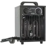 STROXX Heizlüfter 3000 W Edelstahl