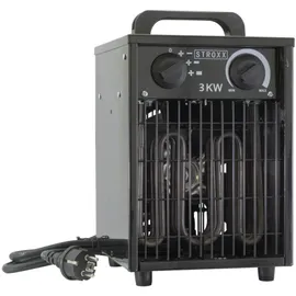 STROXX Heizlüfter 3000 W Edelstahl