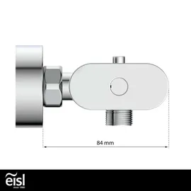 Franz Joseph Schütte GmbH Schütte Duscharmatur VITA,Thermostatarmatur, Chrom