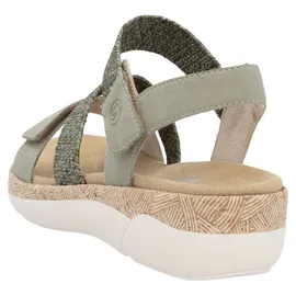 remonte Riemchensandalen Damen Grün 38