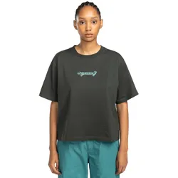 T-Shirt ELEMENT "Traffic", Damen, Gr. XS, schwarz (off schwarz), [Hauptstoff] 100% Baumwolle, Kurzarm, Shirts