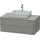 Duravit XSquare Waschtischunterschrank, 2 Schubkästen, Basalt matt