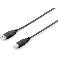 goobay USB-A auf USB-B 1,8 m Schwarz