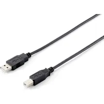 goobay USB-A auf USB-B 1,8 m Schwarz