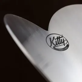 Kitty Professional Herzschütte Einfüllhilfe Trichter Edelstahl