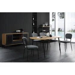 SalesFever Esstisch Retro Design