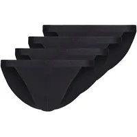 SKINY Tanga-Slip Schwarz XL 4er Pack