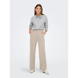 Only Anzughose ONLPOPTRASH LIFE MW STRAIGHT PANT PNT Viskosemischung beige XS (34)