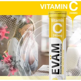 callaghan international EVÄM Vitamin C Brausetabletten 5x 20 Stück