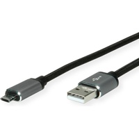 Roline USB 2.0 Kabel, A - Micro B (reversibel),