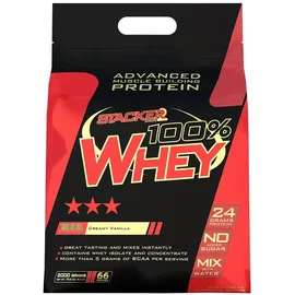 Stacker2 100% Whey Vanille Pulver 2000 g