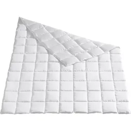 Traumschlaf Daunendecke Diamant leicht, Füllung: 100% Gänsedaunen 155x220 cm - weiß