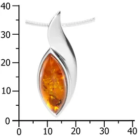 Ostsee-Schmuck Halsreif Gleiter-Ranva Silber 925/000 - Bernstein