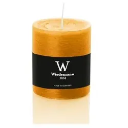 Wiedemann Kerzen Rustik Kerzen Marble durchgefärbte Kerzen Aprikose 120 x 58 mm, 1 Stück