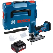 Bosch GST 18V-125 S Professional inkl. 1 x 5,0 Ah + L-Boxx