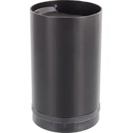 Wagner Möbelbein/Systemrohr TENO - Ø 60 x 100 mm, individuell kombinierbar, Stahl, schwarz, Tragkraft 50 kg - 12301701