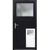 PANTO K504 links 98 x 198 cm weiß/anthrazit