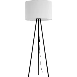 Licht-Erlebnisse Otilia E27 165 cm Schwarz/Weiß