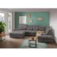 Livetastic Wohnlandschaft Dalida Braun/Grau Chenille