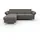 sit&more Ecksofa SIT & MORE "Vincenzo L-Form", grau (hellgrau), B:252cm H:84cm T:165cm, Sofas, Ecksofa, inklusive Kopfteilverstellung, wahlweise mit Bettfunktion, Bettkasten