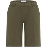 Brax Damen Bermuda Style MEL B, Khaki, Gr. 40