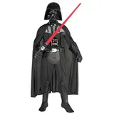 Rubies Niederlande b.v. Kostüm Star Wars Kinder Deluxe Darth Vader Kostüm und Mas schwarz