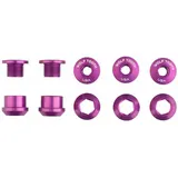 Wolf Tooth Kettenblattschraubensatz 5 Einheiten Ultraviolet Purple