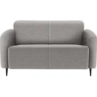 2-Sitzer INOSIGN "Marone", grau, B:140cm H:76cm T:90cm, Struktur fein 100% Polyester, Luxus-Microfaser weich 100% Polyester, Sofas