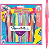 Paper Mate Flair Filzstifte | mittlere Spitze (0,7 mm) | gemischte Retrofarben | 12 Stück