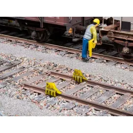 NOCH Fertiggelände 10er-Set 3D-Master Gleisknagge 13604 H0