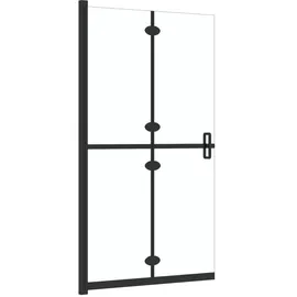 vidaXL Faltbare begehbare Duschwand Transparentes ESG Glas 90x190 cm