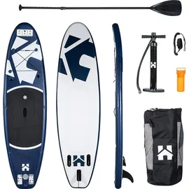 Home Deluxe SUP Board Stand Up Paddle Board MOANA 300 x 76 x 15 cm blau