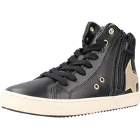 GEOX Kalispera Girl A Sneaker, Black/Platinum