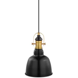 EGLO Pendelleuchte "GILWELL", schwarz, Lampen, Hängeleuchte, Hängelampe