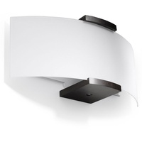 ETC Shop Wandlampe mit Holz Wandleuchten Flur Wohnraumleuchte Holz