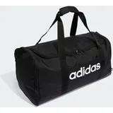 Adidas Linear Duffelbag Black / Black / White M