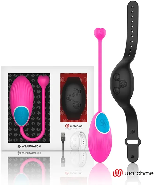 WEARWATCH - WatchMe Technologie Fernbedienung Egg Fuchsia Jet diskret