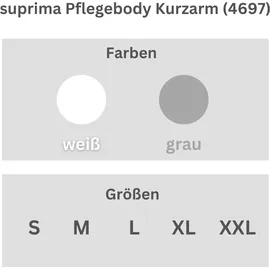 Suprima Pflegebody Kurzarm 4697 1 St.