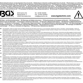 BGS Ölfilterschlüssel-Satz Ø 24 - 38 mm 7 teilig